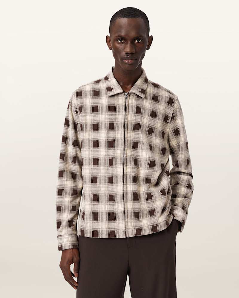 Krater Checked Long Sleeve Shirt