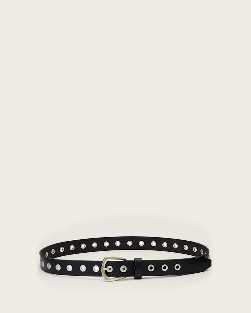 Cal Leather Eyelet Belt