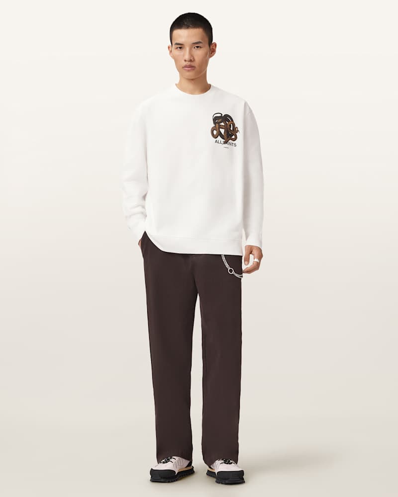 Reticulate Graphic Sweatshirt