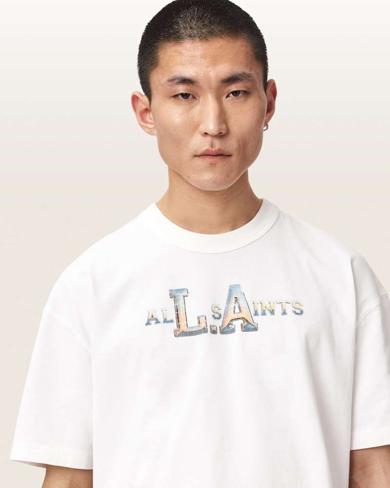 Angelino Boxy Short Sleeve Graphic T-Shirt