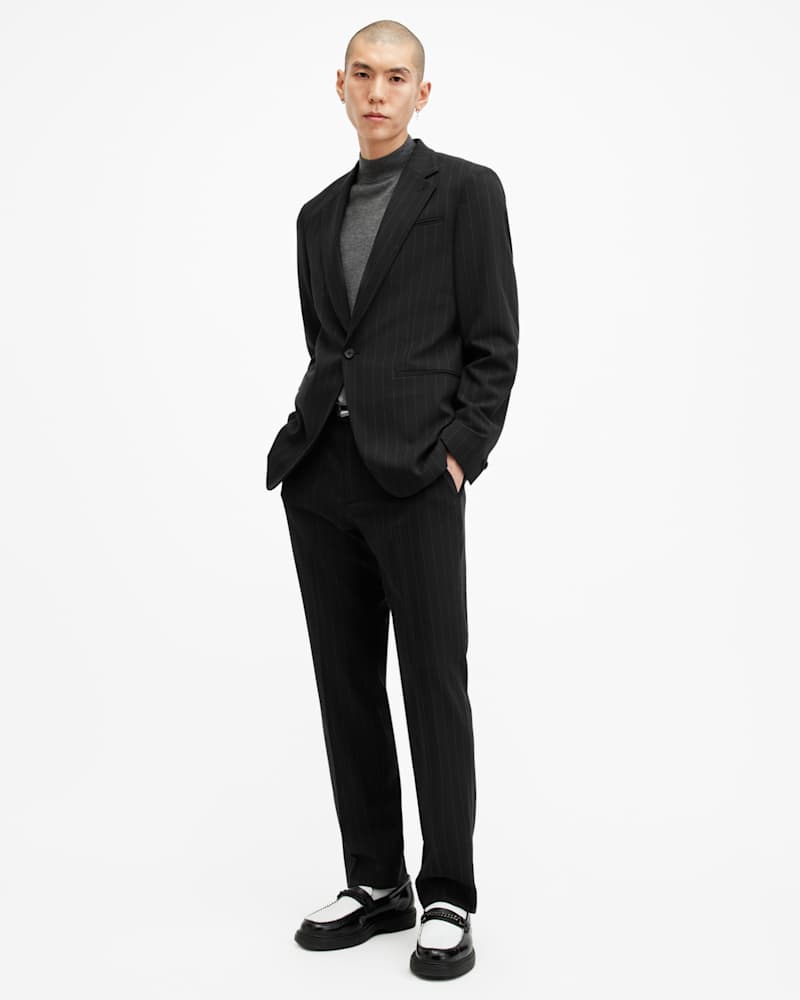 Heddon Relaxed Fit Pinstripe Blazer