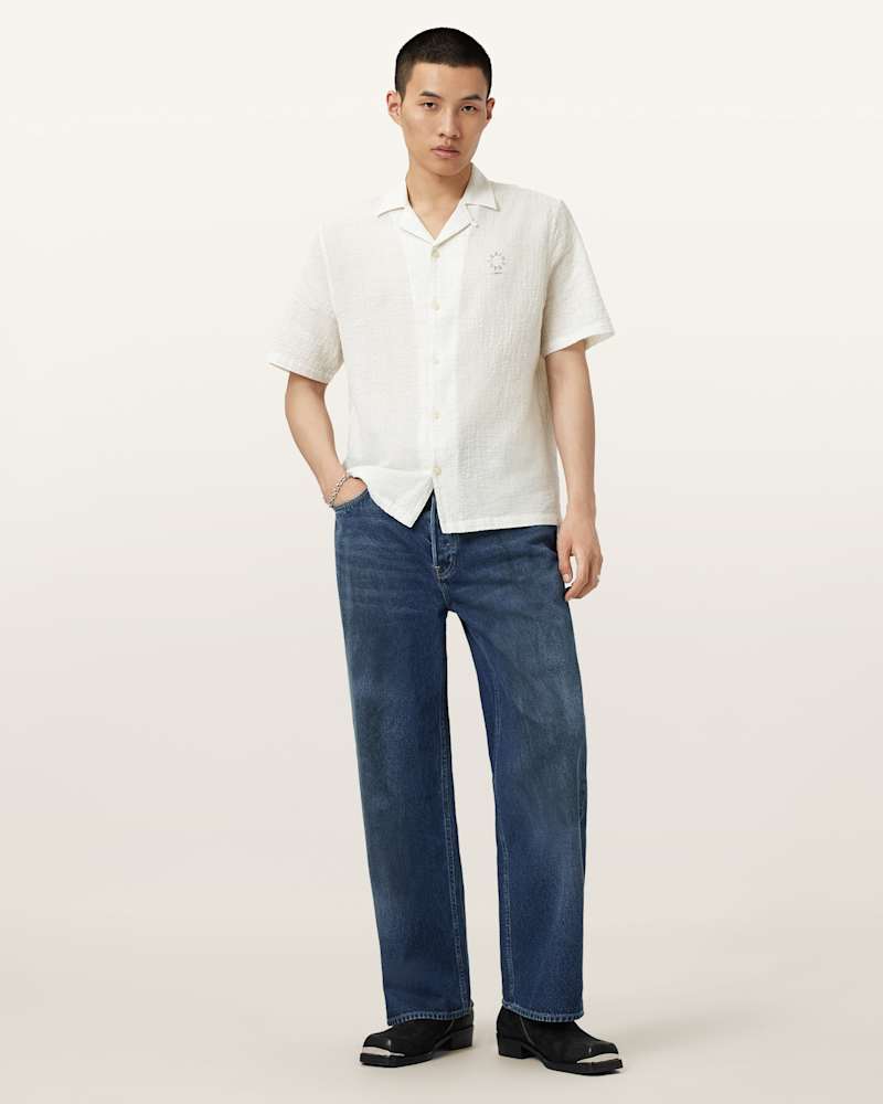 Admon Short Sleeve Crepe Shirt