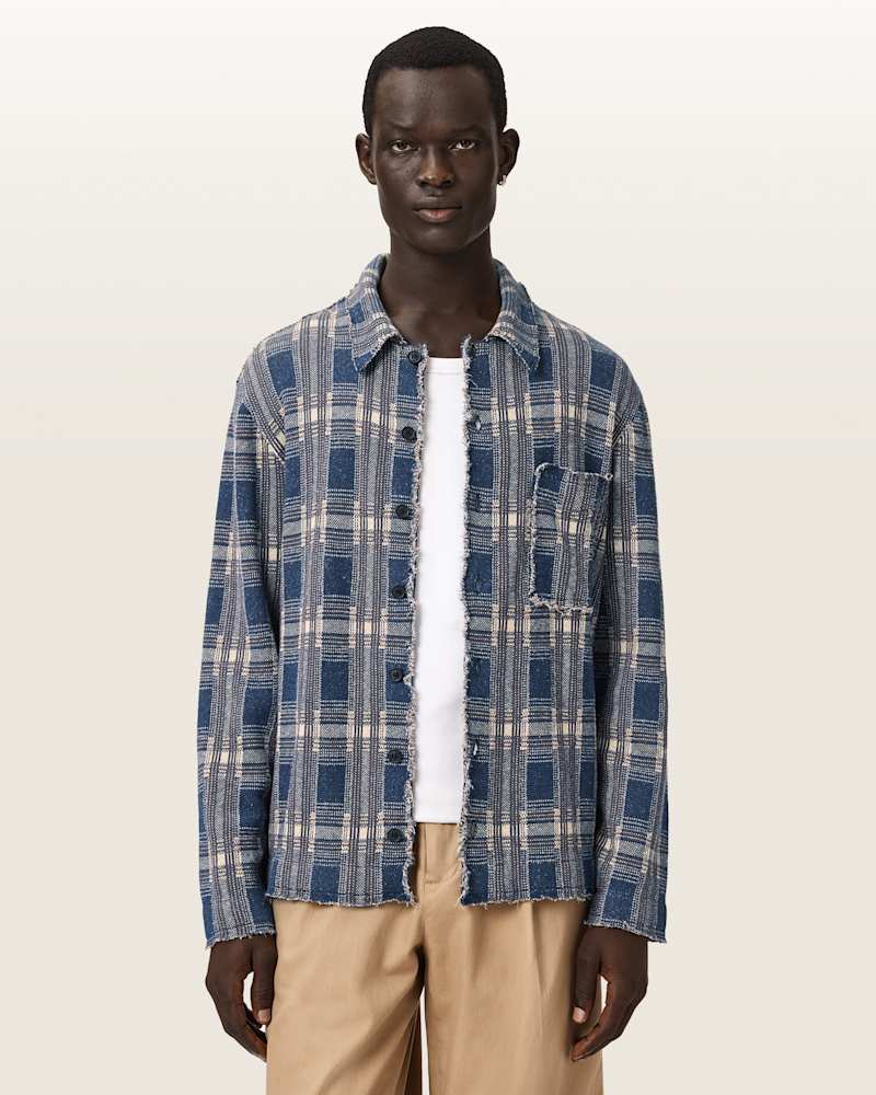 Solmar Knitted Check Cardigan