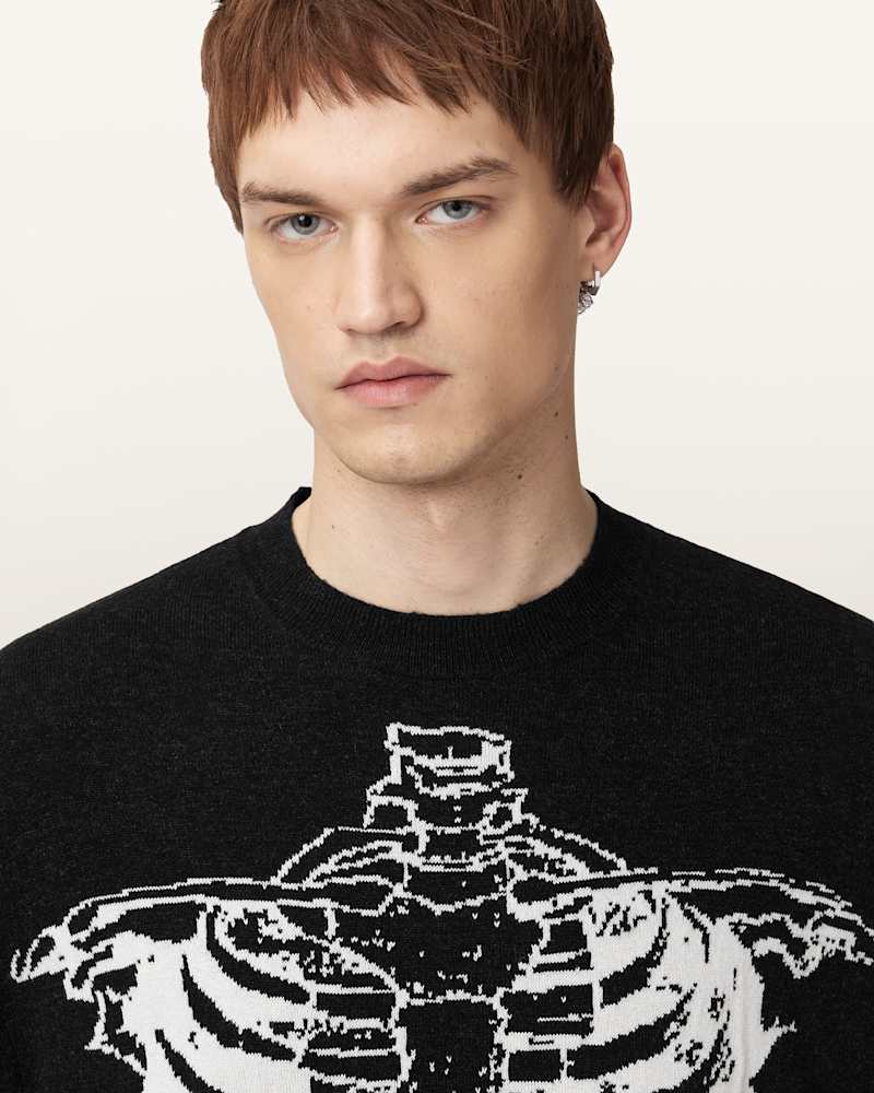 Skelli Crew Neck Wool Jumper