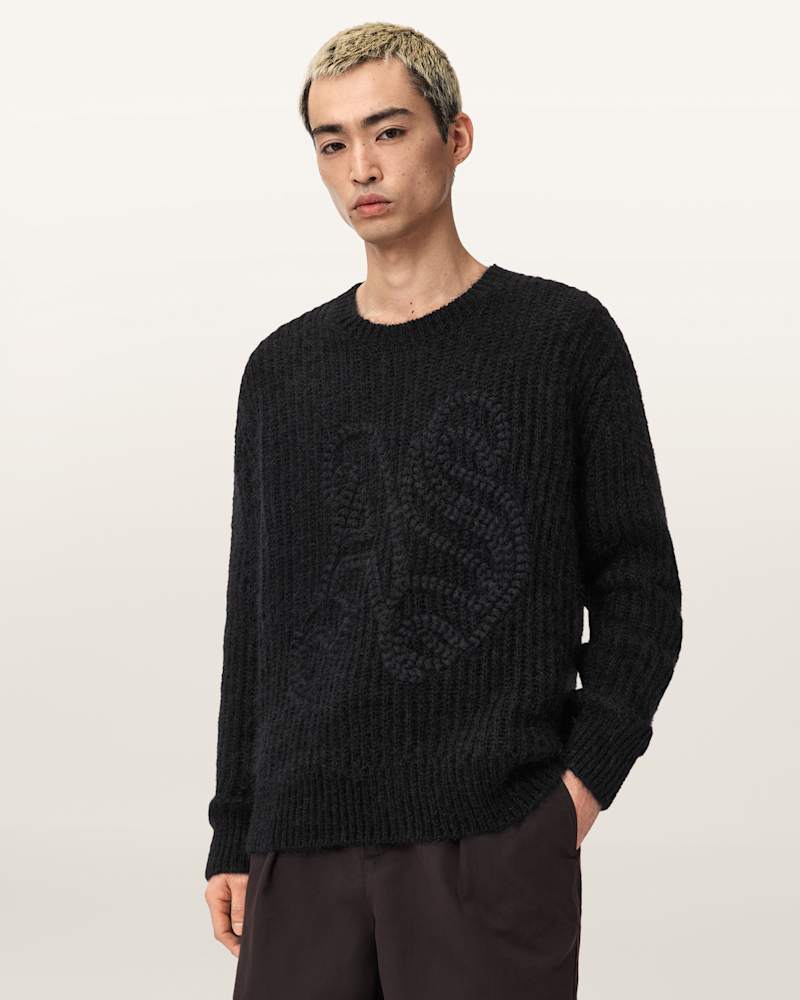 Chainy Embroidered Jumper