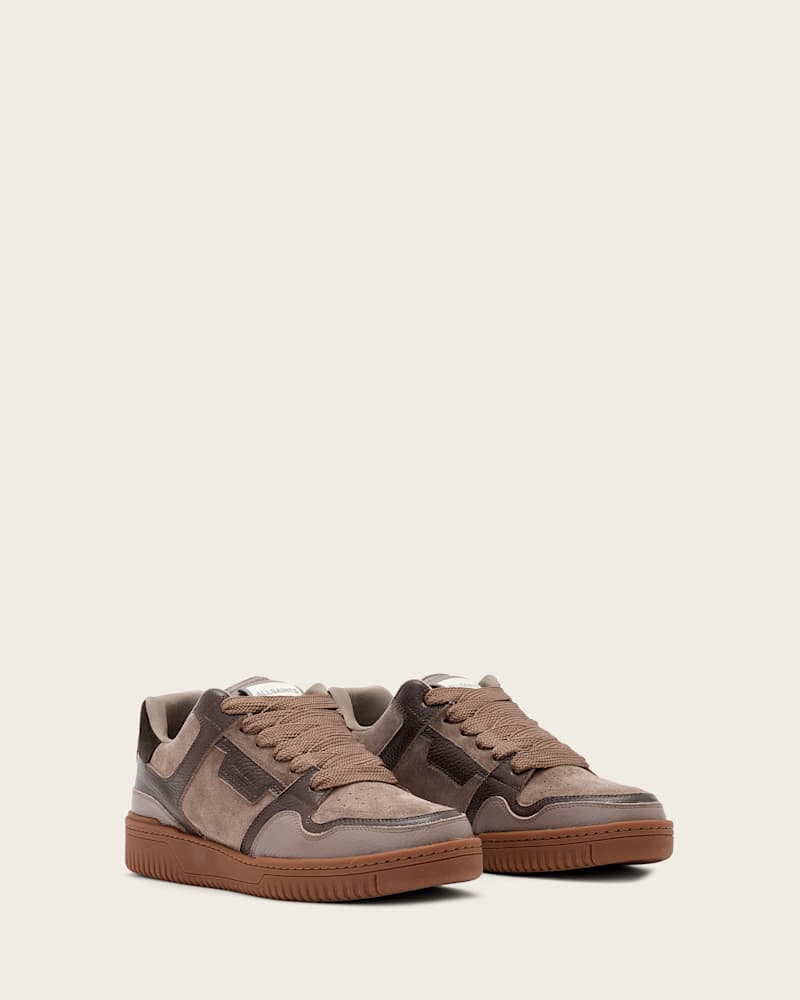 Regan Plus Leather Low Top Trainers