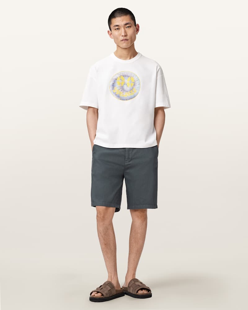 Corbett Relaxed Fit Linen Blend Shorts