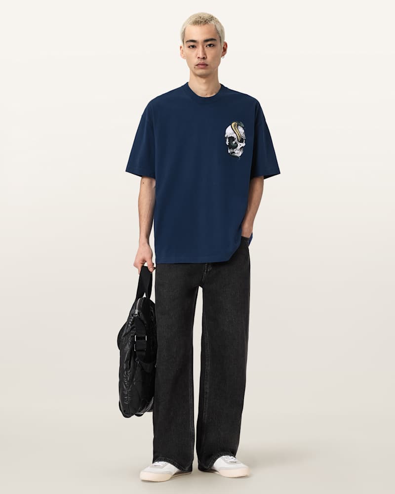 Snakehead Oversized Graphic T-Shirt