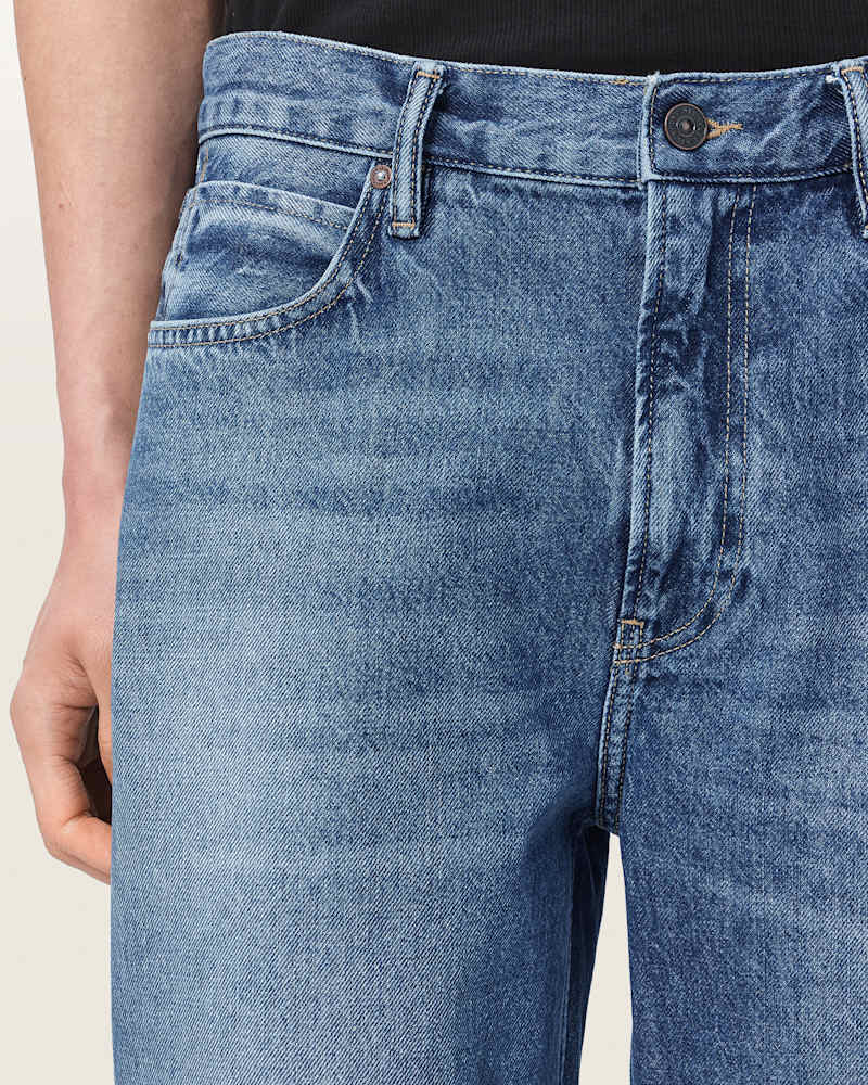 Mullen Straight Leg Loose Denim Jeans