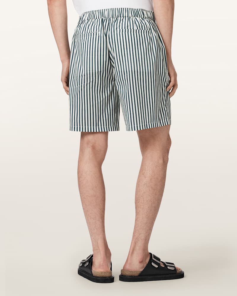 Chopin Straight Fit Striped Shorts