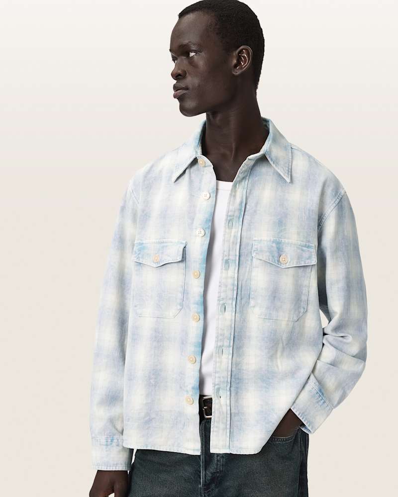 Santos Long Sleeve Checked Shirt