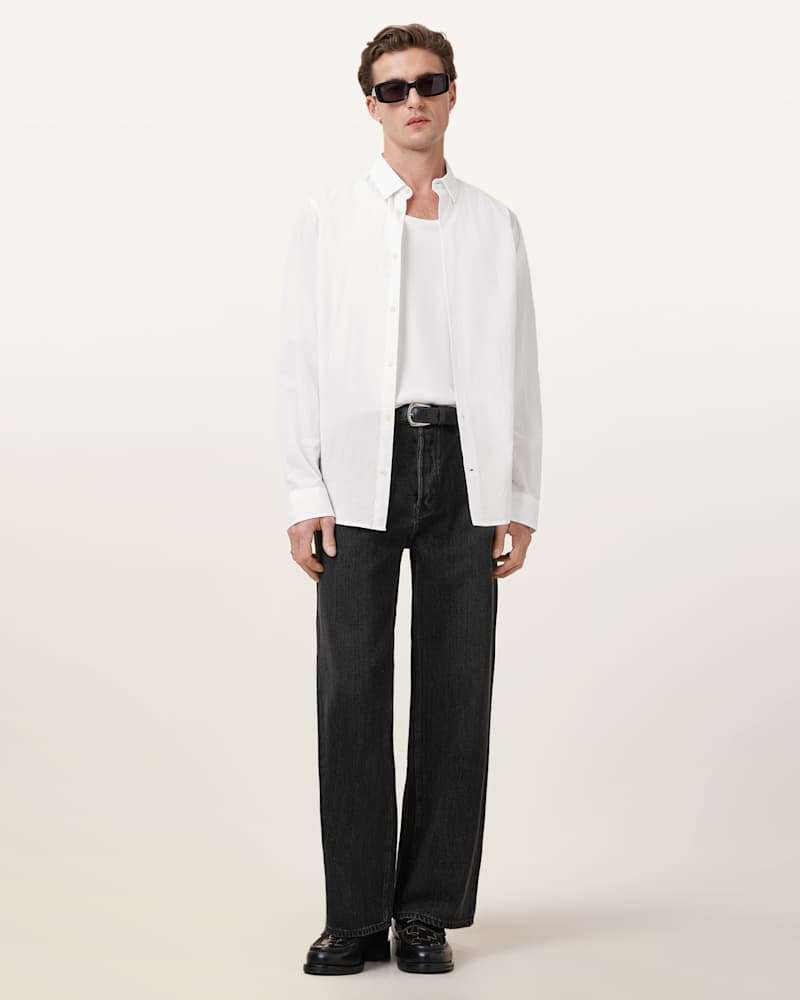 Cassis Long Sleeve Cotton Shirt