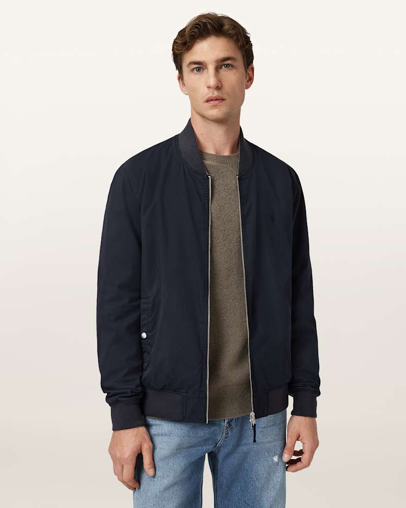 Bassett Reversible Ramskull Bomber Jacket