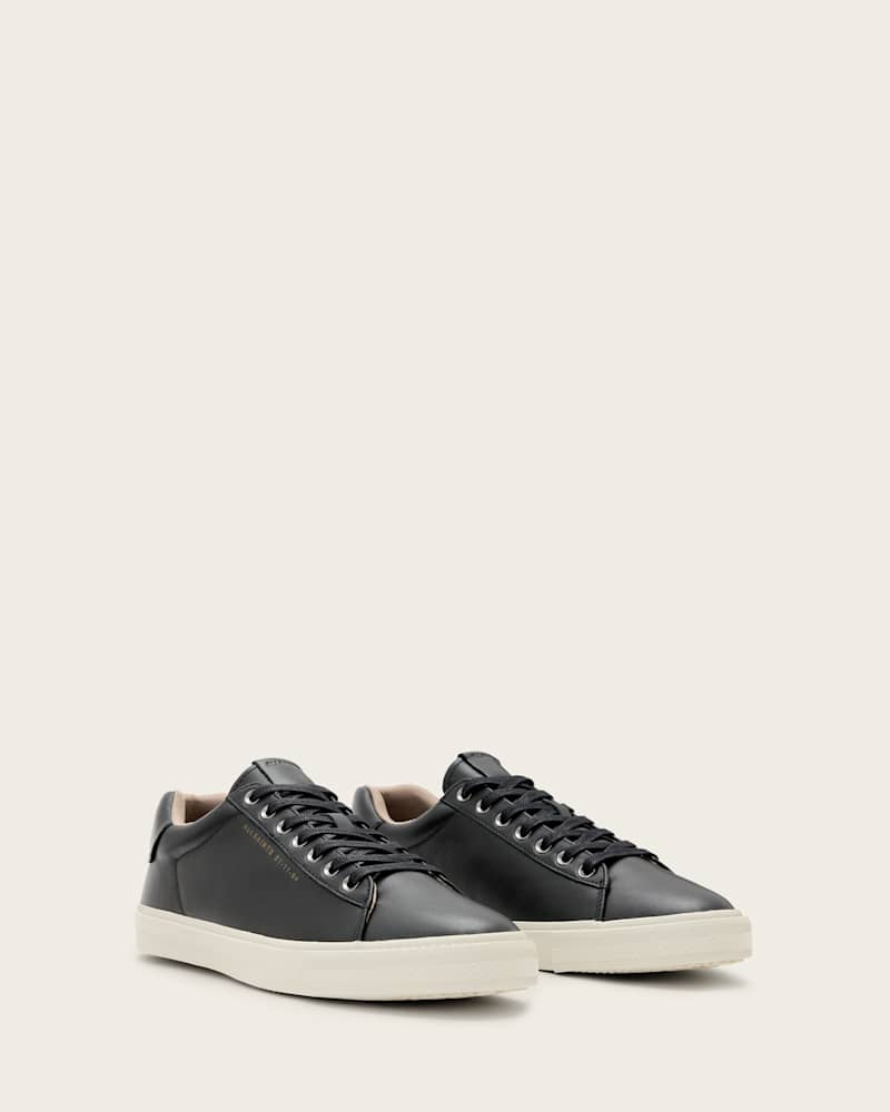 Brody Leather Low Top Trainers