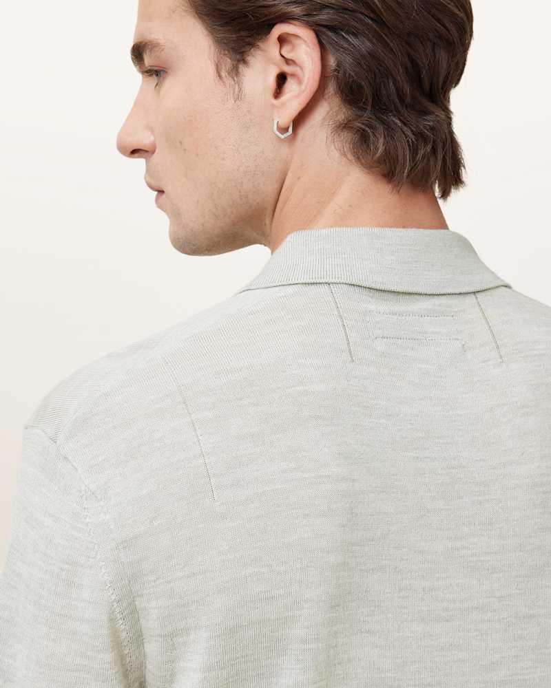 Mode Merino Short Sleeve Ramskull Polo Shirt