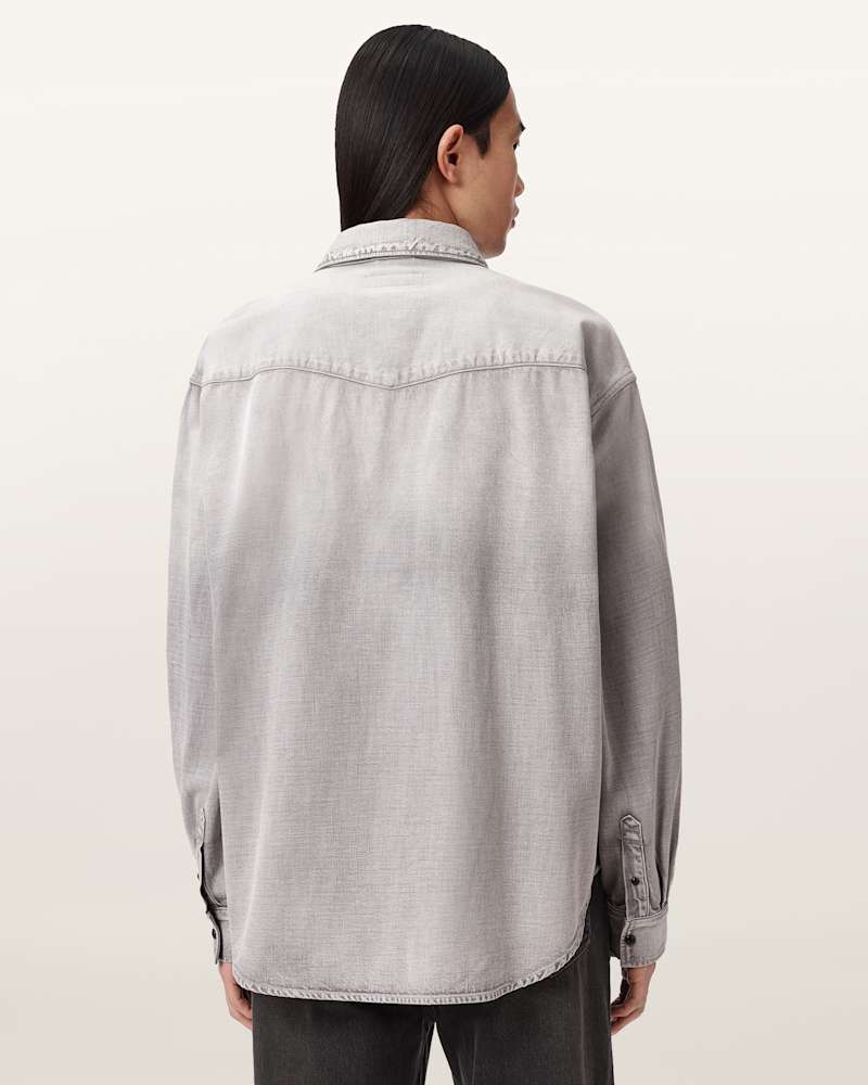 Al Oversized Denim Shirt