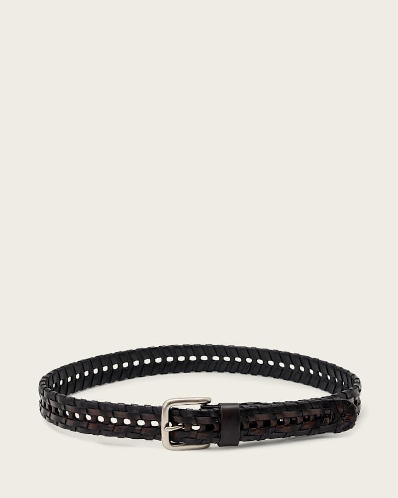 Mac Woven Leather Belt