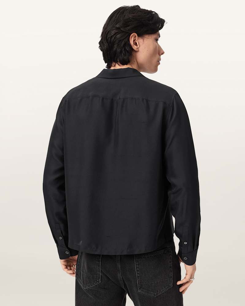 Ravenor Boxy Silk Shirt