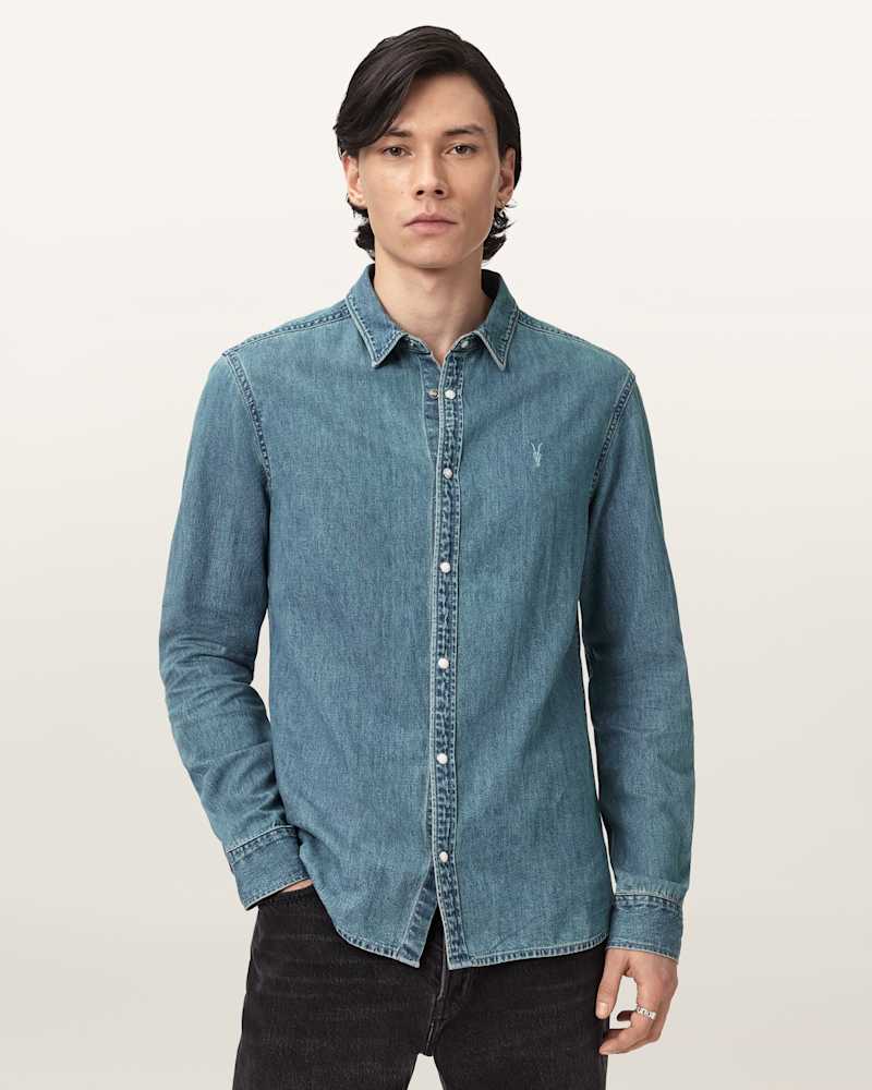Gleason Long Sleeve Ramskull Shirt