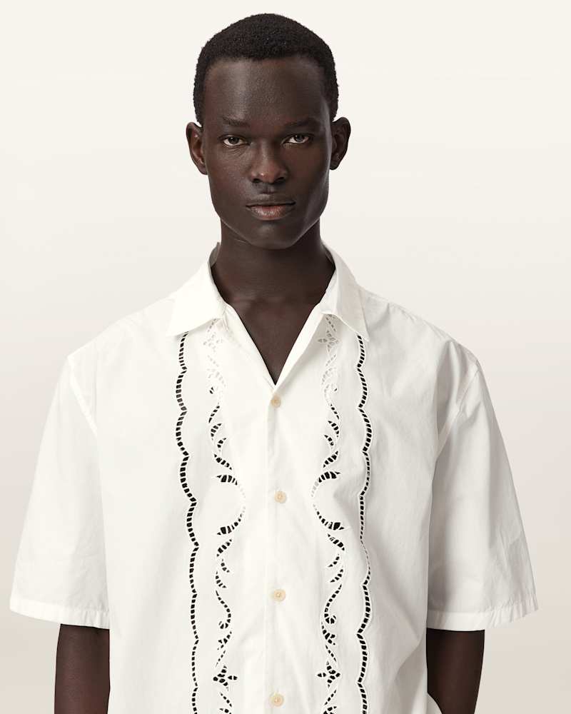 Field Oversized Short Sleeve Cotton Shirt