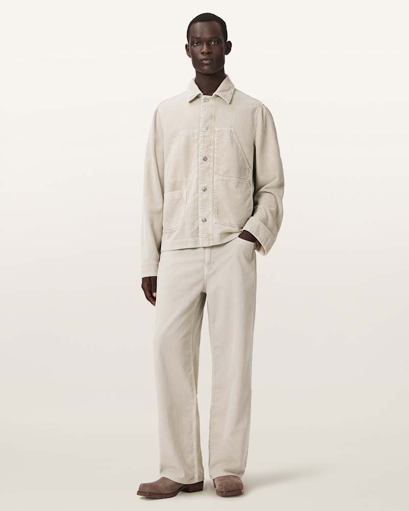 Mukesh Relaxed Fit Cord Shacket