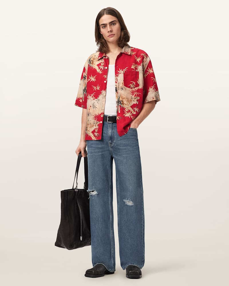 Kingdom Oversized Short Sleeve Shirt