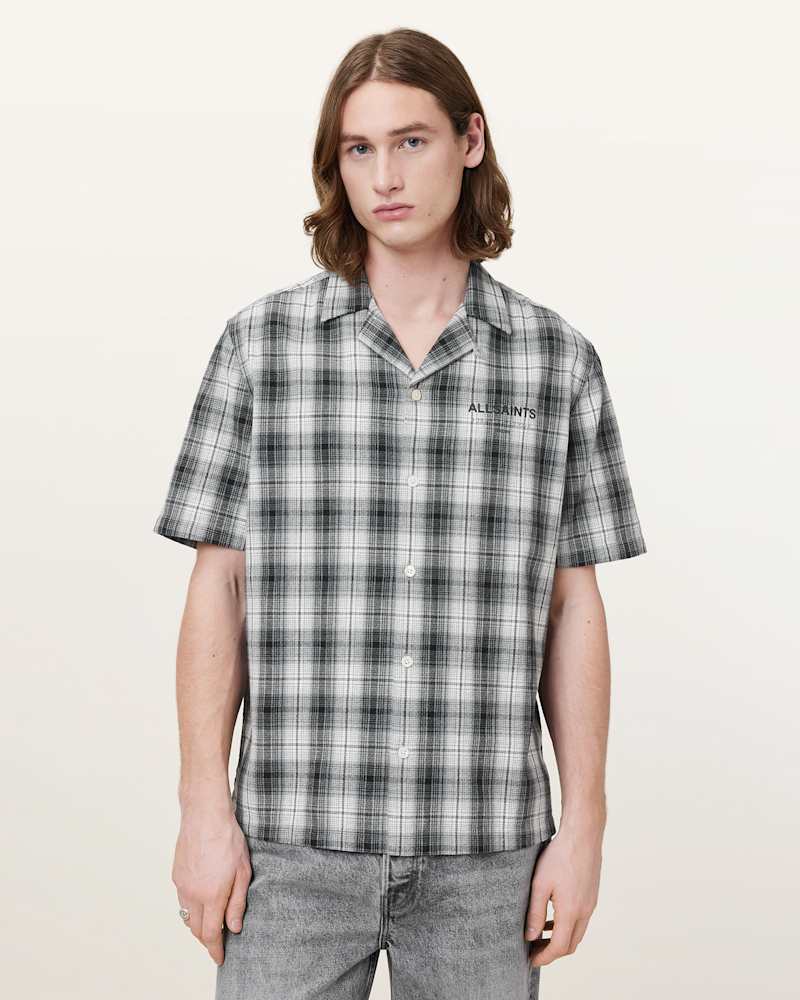 Underground Relaxed Check Logo Shirt