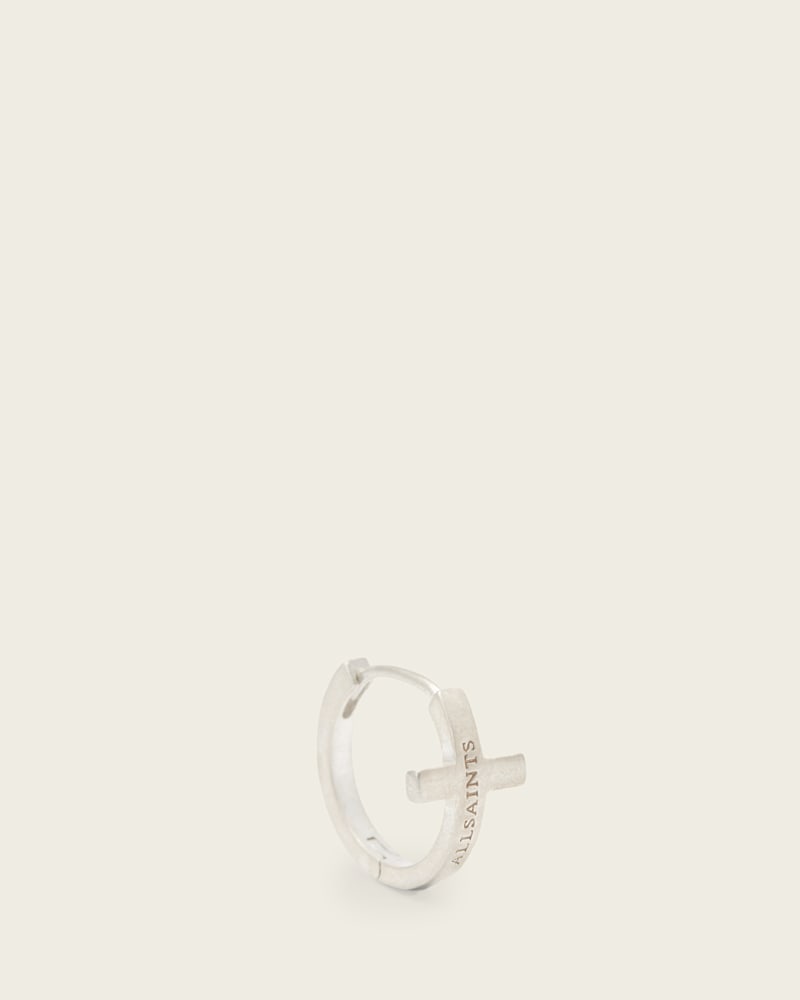 Gabe Cross Huggie Earrings 