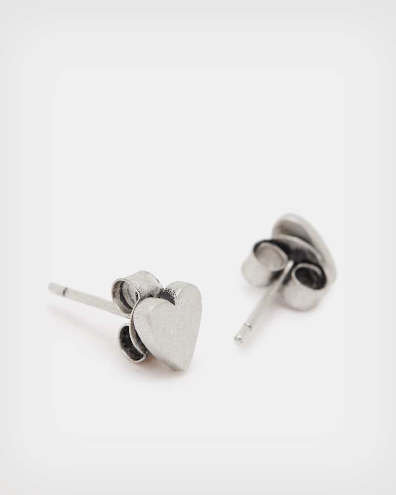 Amor Sterling Silver Stud Earring