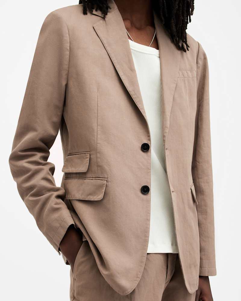 Sainte Linen Blend Blazer