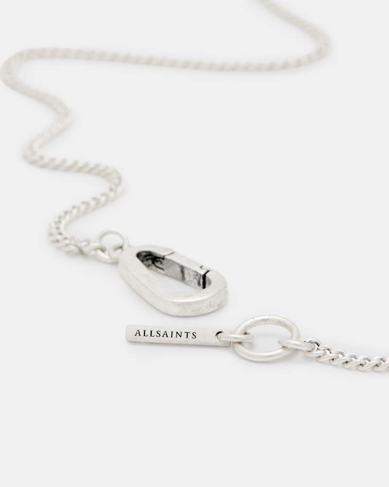 Phang Sterling Silver Logo Necklace