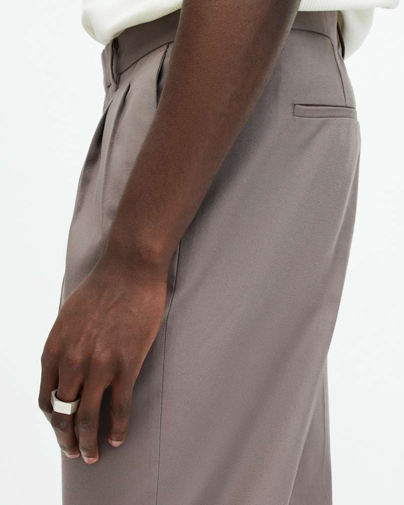 Tallis Slim Fit Cropped Trousers