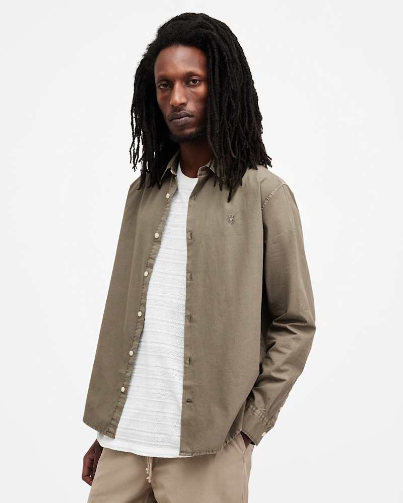 Tahoe Garment Dyed Relaxed Fit Shirt