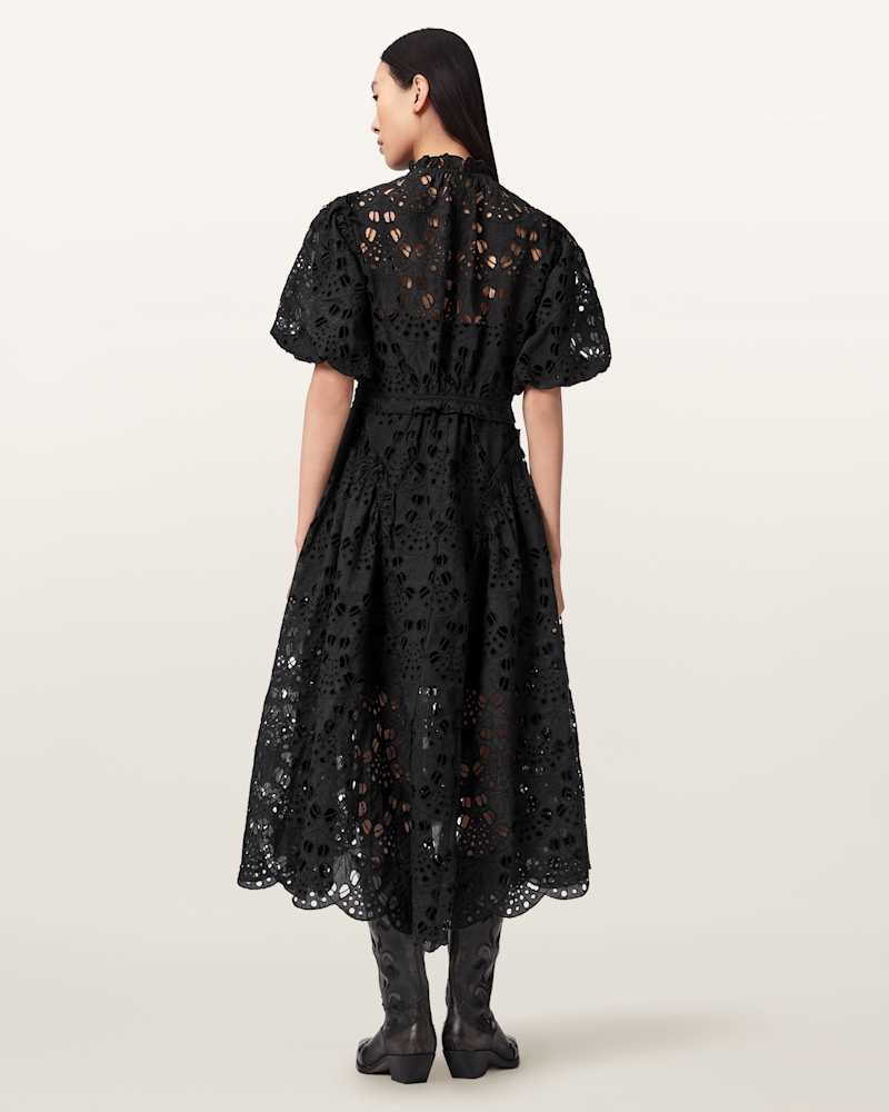 Odette Broiderie Anglais Maxi Dress