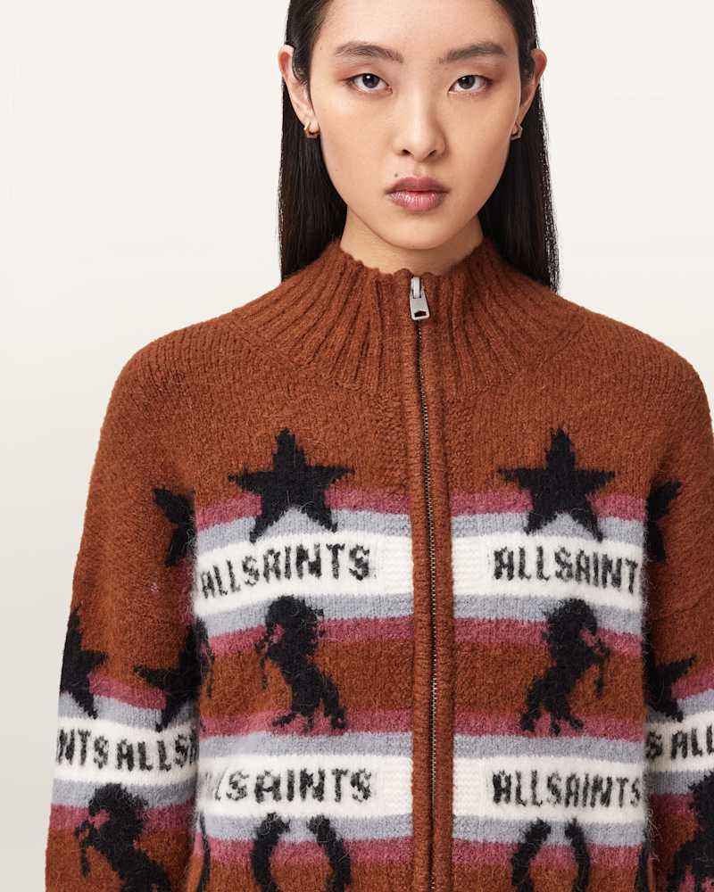 Epona Jacquard Cardigan