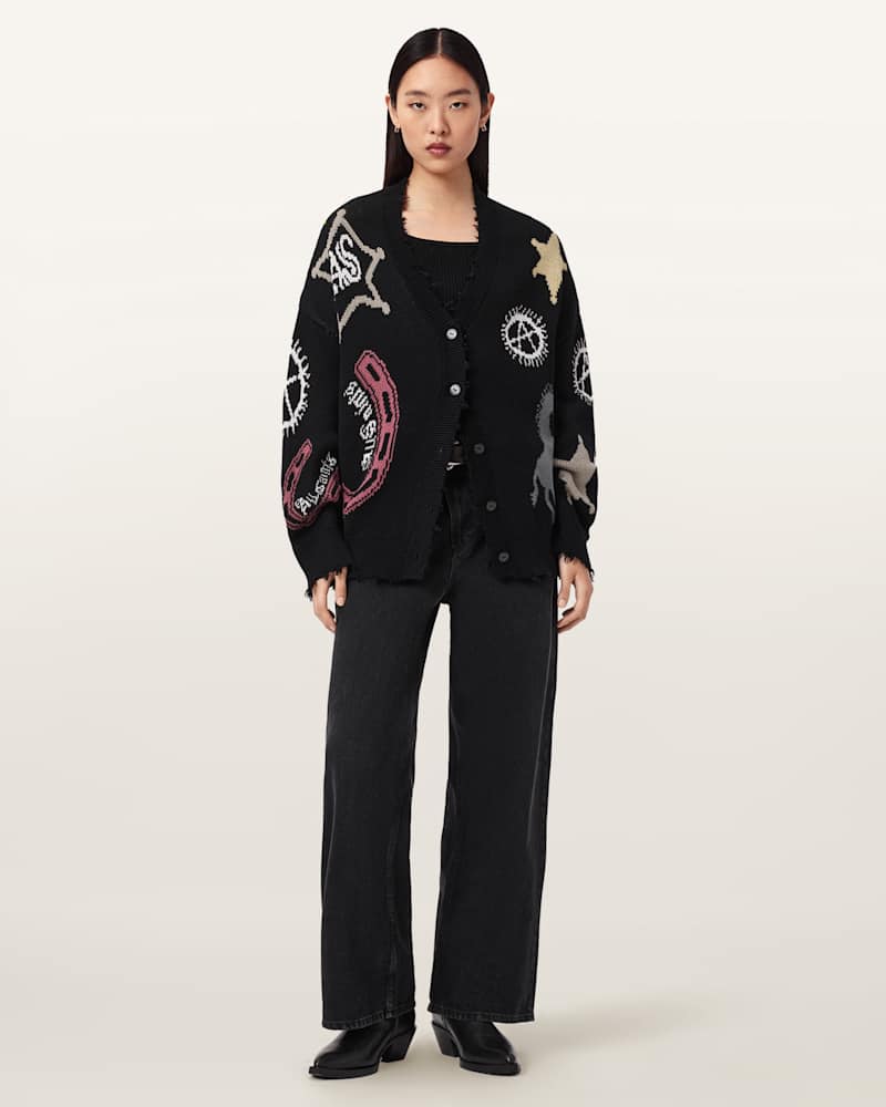 Hester Jacquard Cardigan