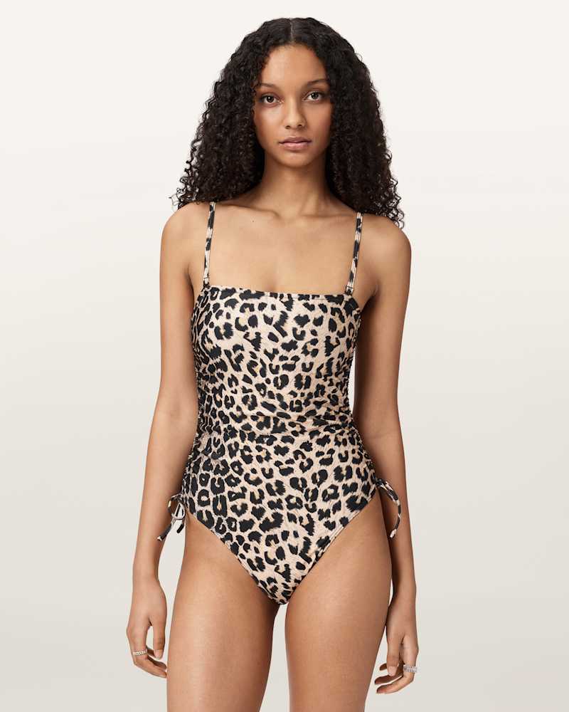Court Detachable Strap Swimsuit