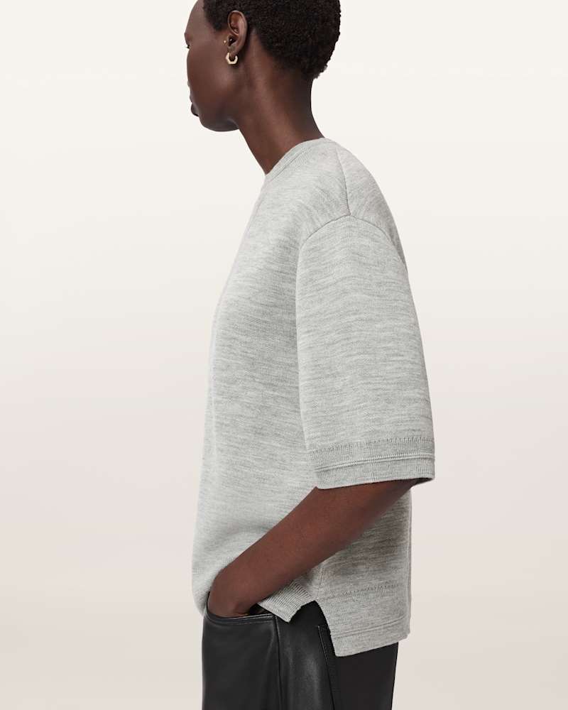 Nika Relaxed Wool T-Shirt