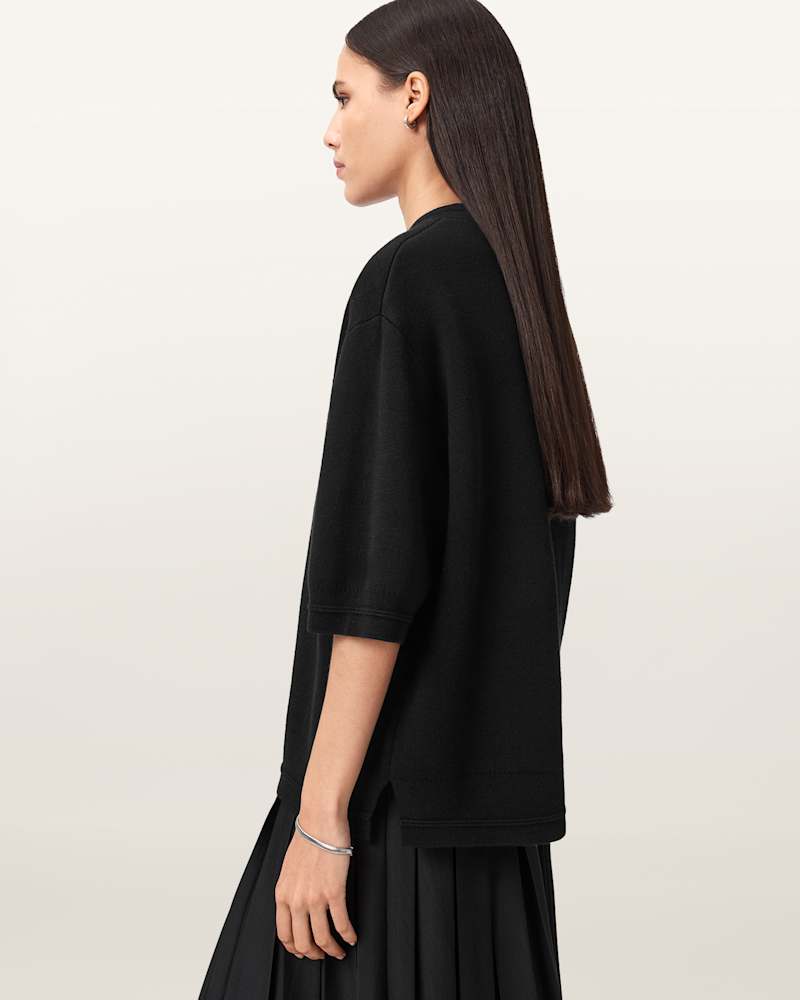 Nika Relaxed Wool T-Shirt