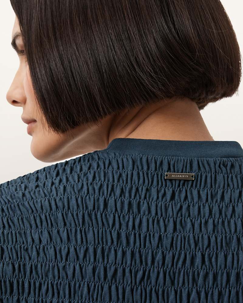 Dael Smocked Slim Top