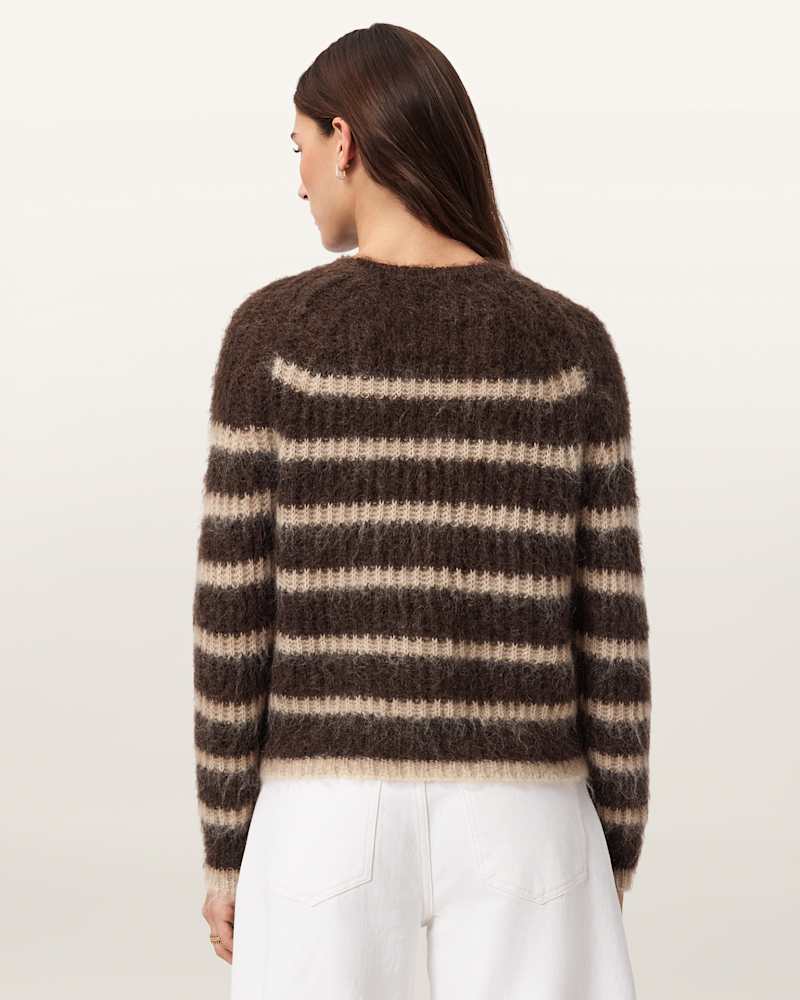 Riga Striped Crew Neck Jumper 