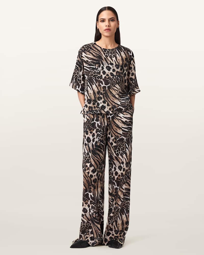 Charli Linen Blend Trousers