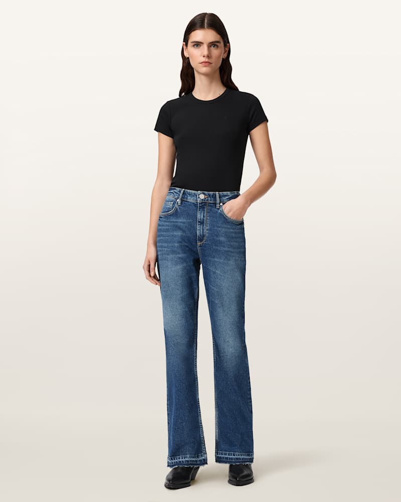 Fable Mid Rise Bootcut Denim Jeans