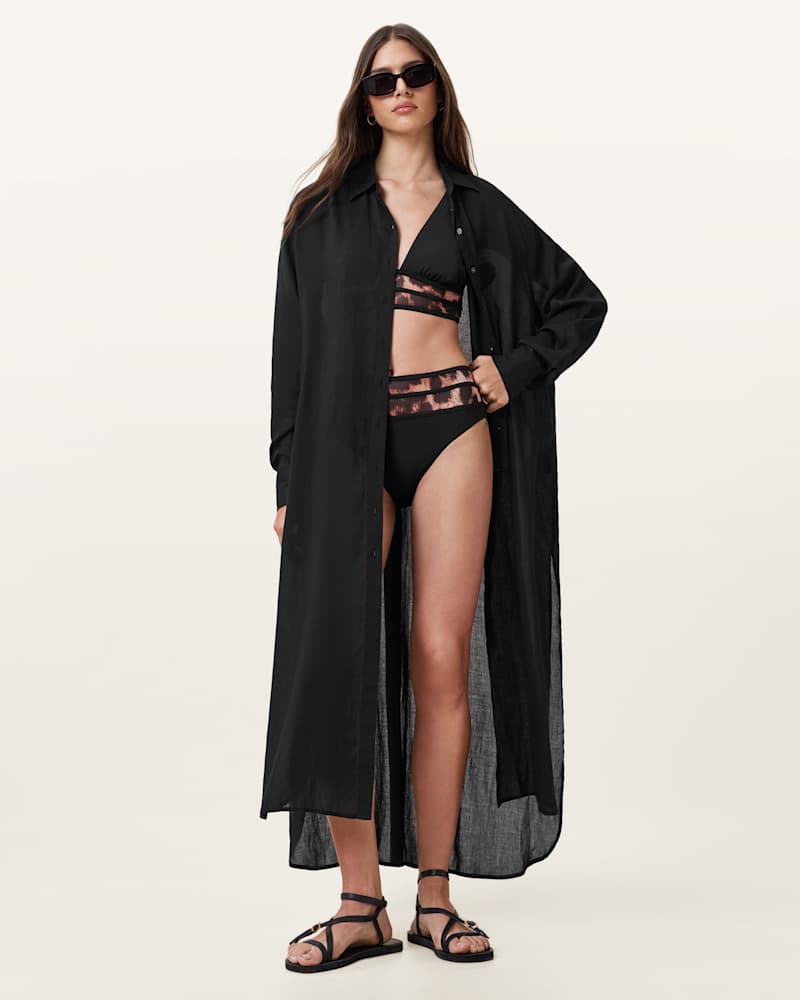 Xalia Leopard Print Bikini Bottoms