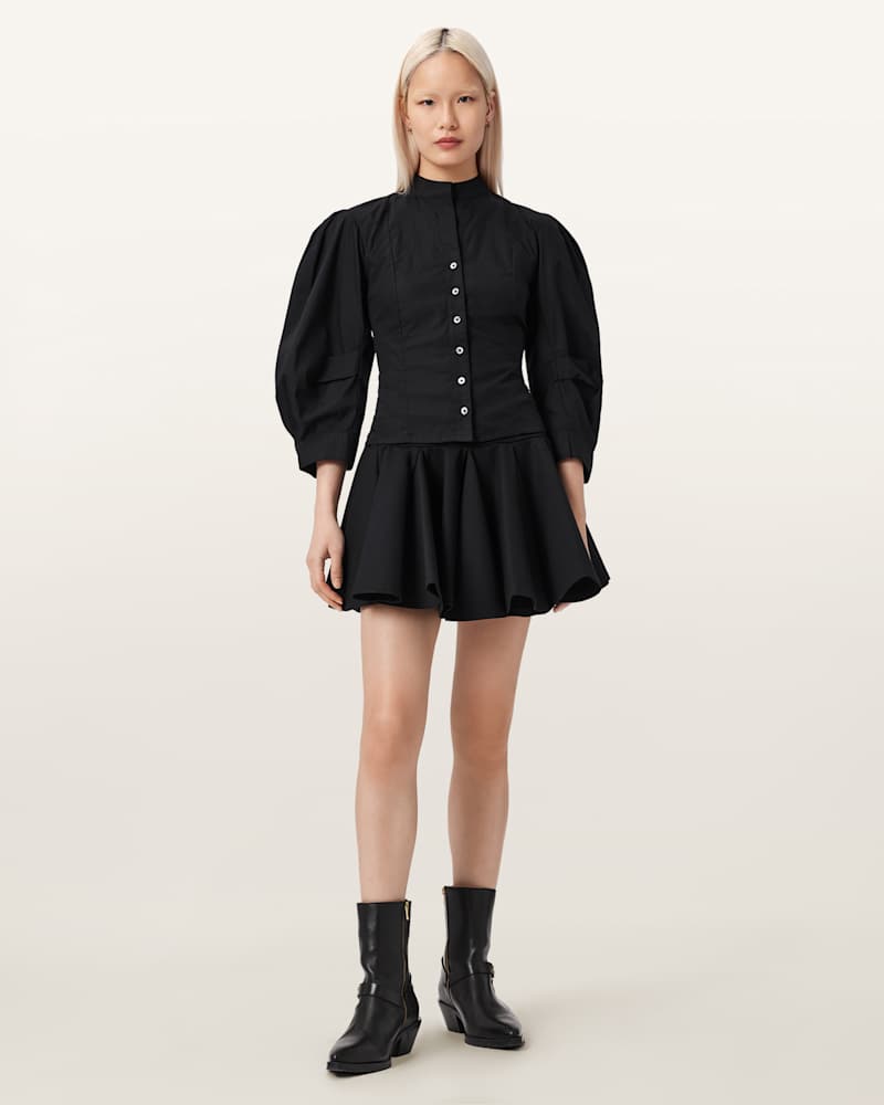Maud Lace Up Shirt