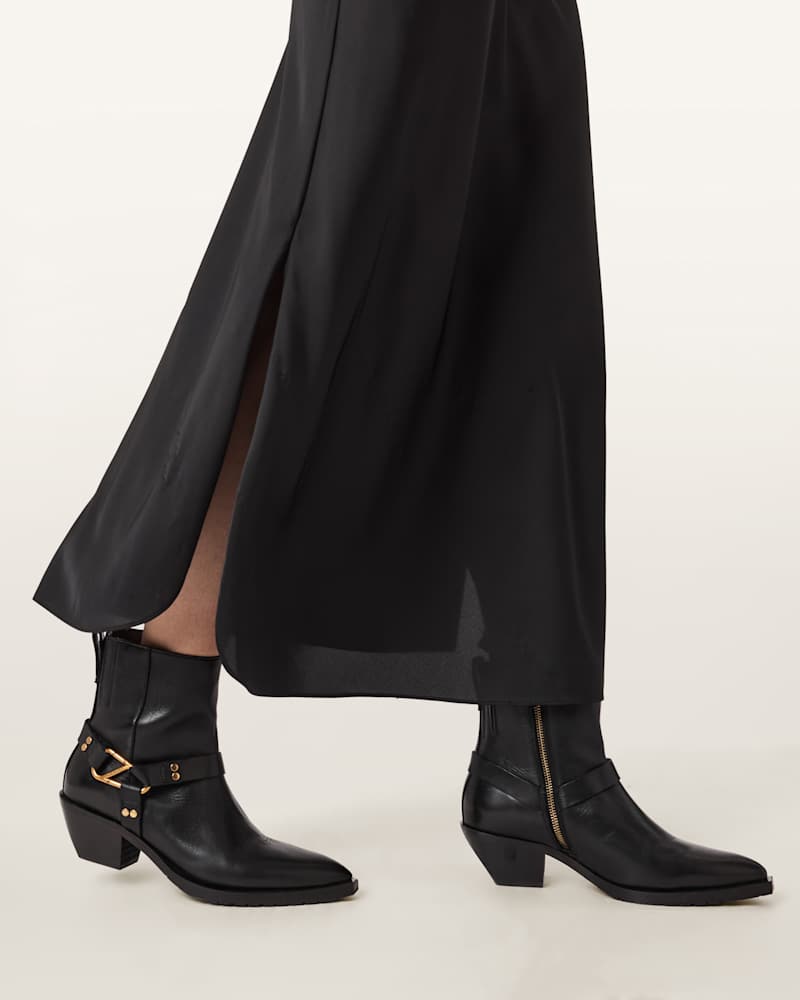 Fox Carabiner Leather Boot