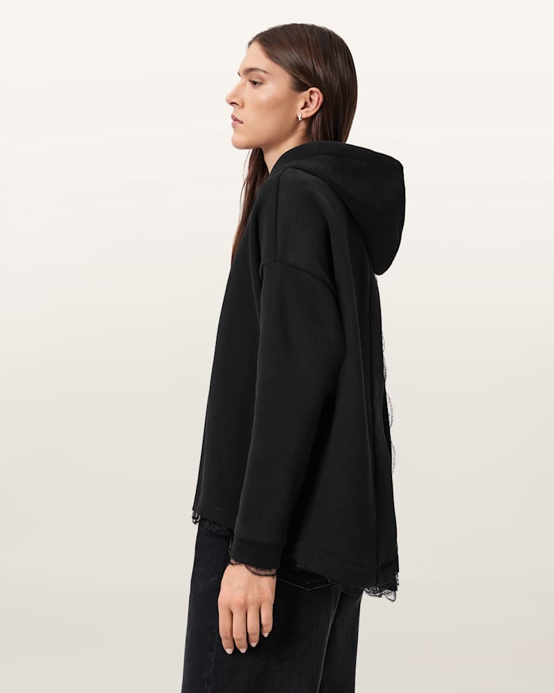Nia Lace Relaxed FIt Hoodie