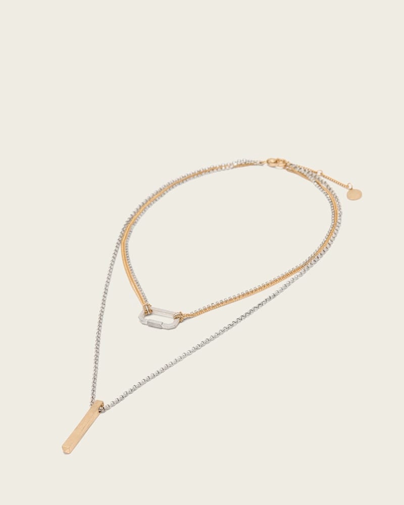 April Double Necklace