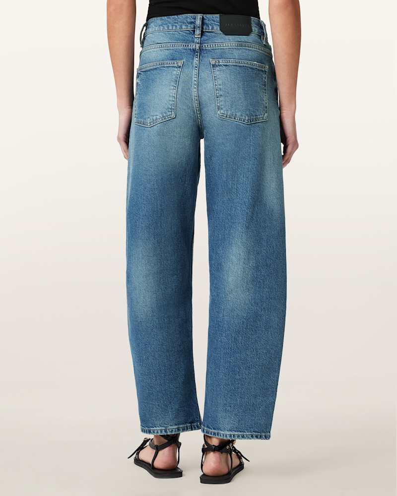 Sadie Barrel Leg Denim Jeans