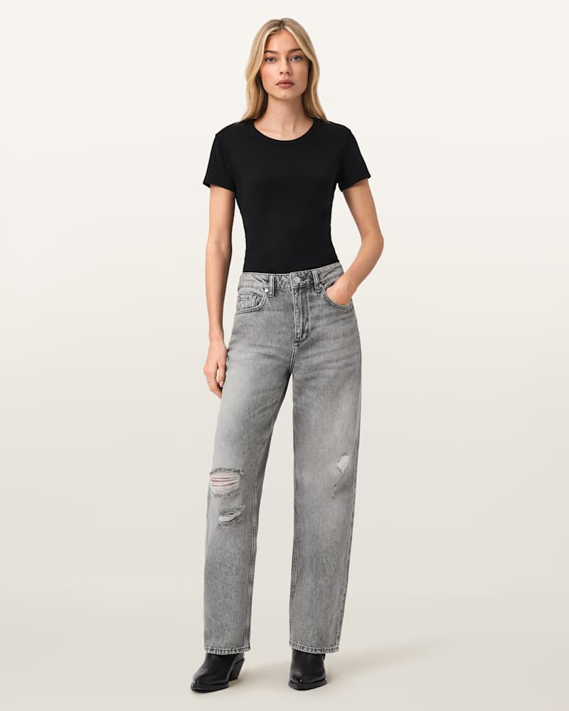 Brooklyn Straight Leg Denim Jeans